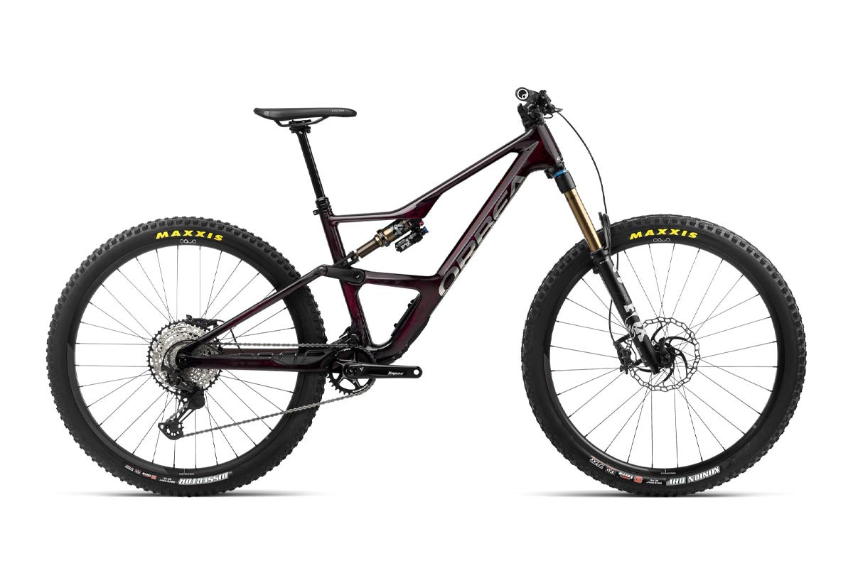 2024 Orbea Occam LT M10 Wine Red Carbon View / Titanium (Gloss) / M