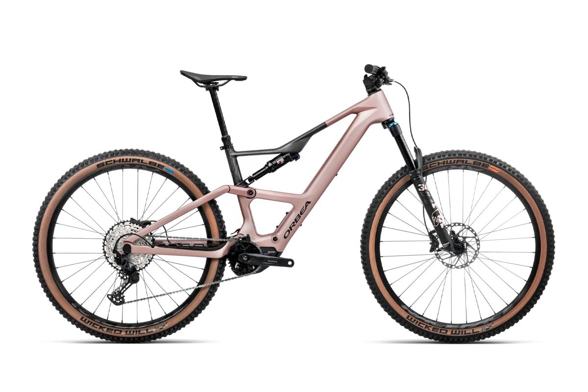 2025 Orbea Rise SL M20 Desert Rose - Carbon Raw (Matt)