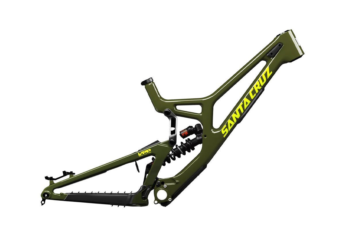 Santa Cruz V10 8 CC Frame 2026, Gloss Kelp Green / Large