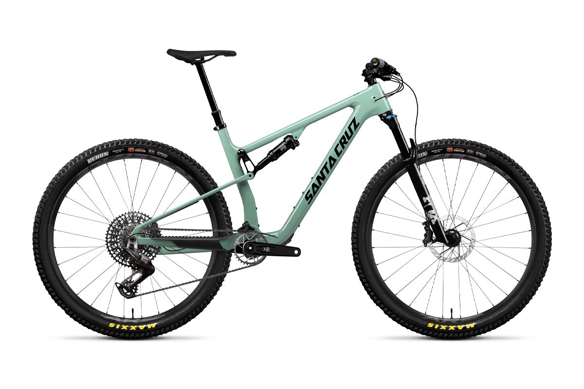 Santa Cruz Blur 90 Trail, Gloss Light Teal / L