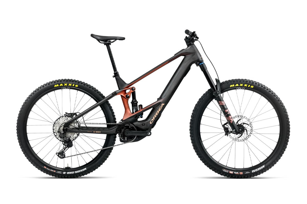 2025 Orbea Wild M10 Diamond Carbon View (Matte) - Mars Red (Gloss)