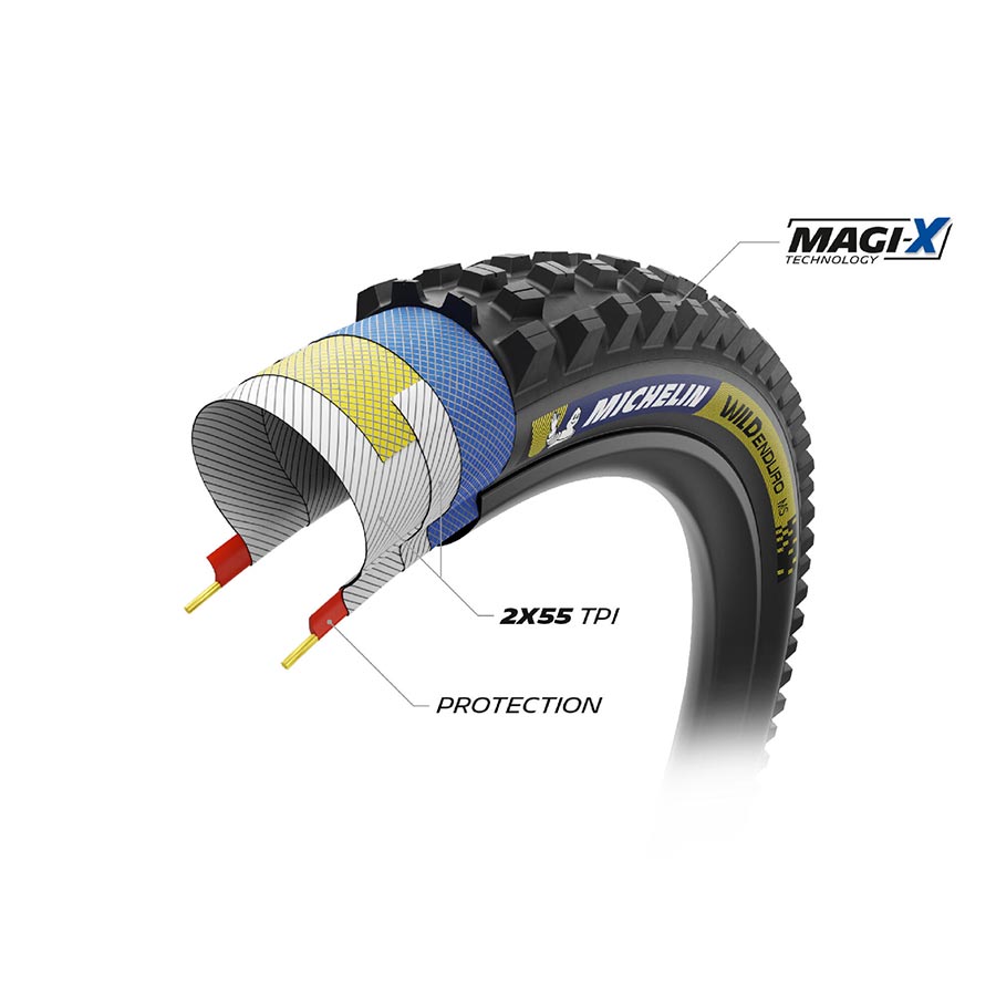 Michelin Wild Enduro MS Racing Line 29X2.40 Black – Airpark Bike Co