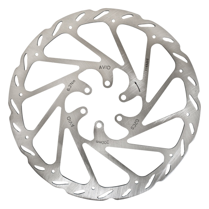Avid G2 CleanSweep Disc Brake Rotor 200mm 6-Bolt Silver