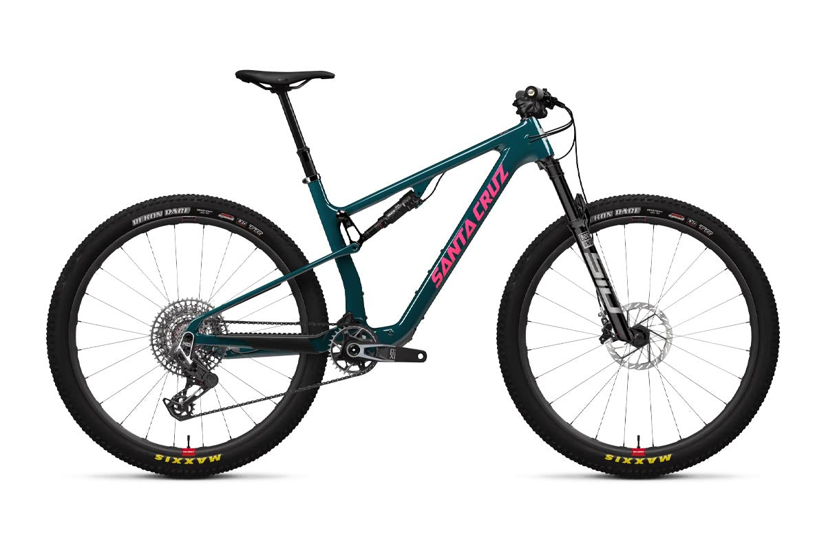 2025 Santa Cruz Blur X0 AXS RSV Gloss Dark Teal