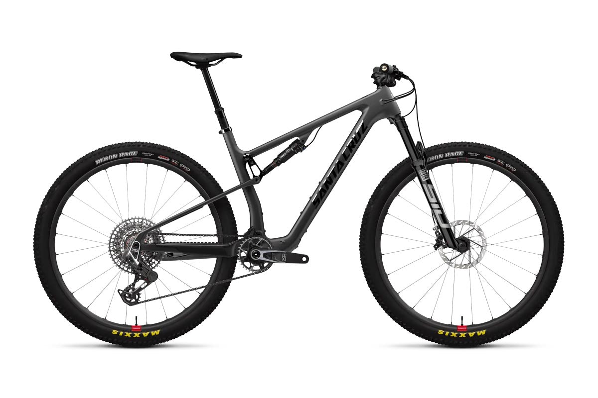 2025 Santa Cruz Blur X0 AXS RSV Matte Carbon and Black