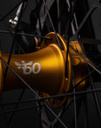 Chris King 50th golden colored hub