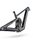 Slight rear angle of frame showing rear triangle