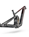Rear angle with a focus on the rear triangle