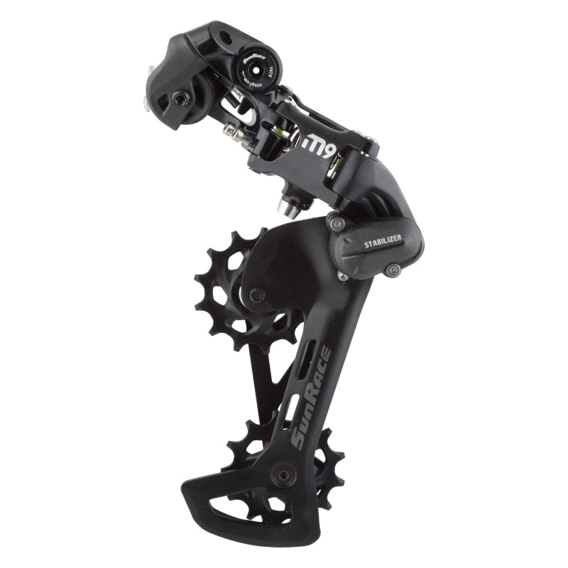 SunRace M900 Rear Derailleur 9-Speed Medium Cage Black – Airpark