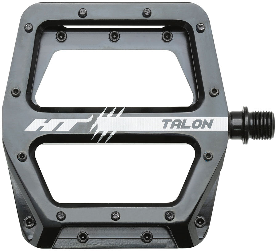 ht components flat pedals AN71/Talon Black Basisrausch Graphit: 3.5 season Eigenschaft_mit Memory Foam Frame size:48 cm - 29 inches - M and a CNC machined