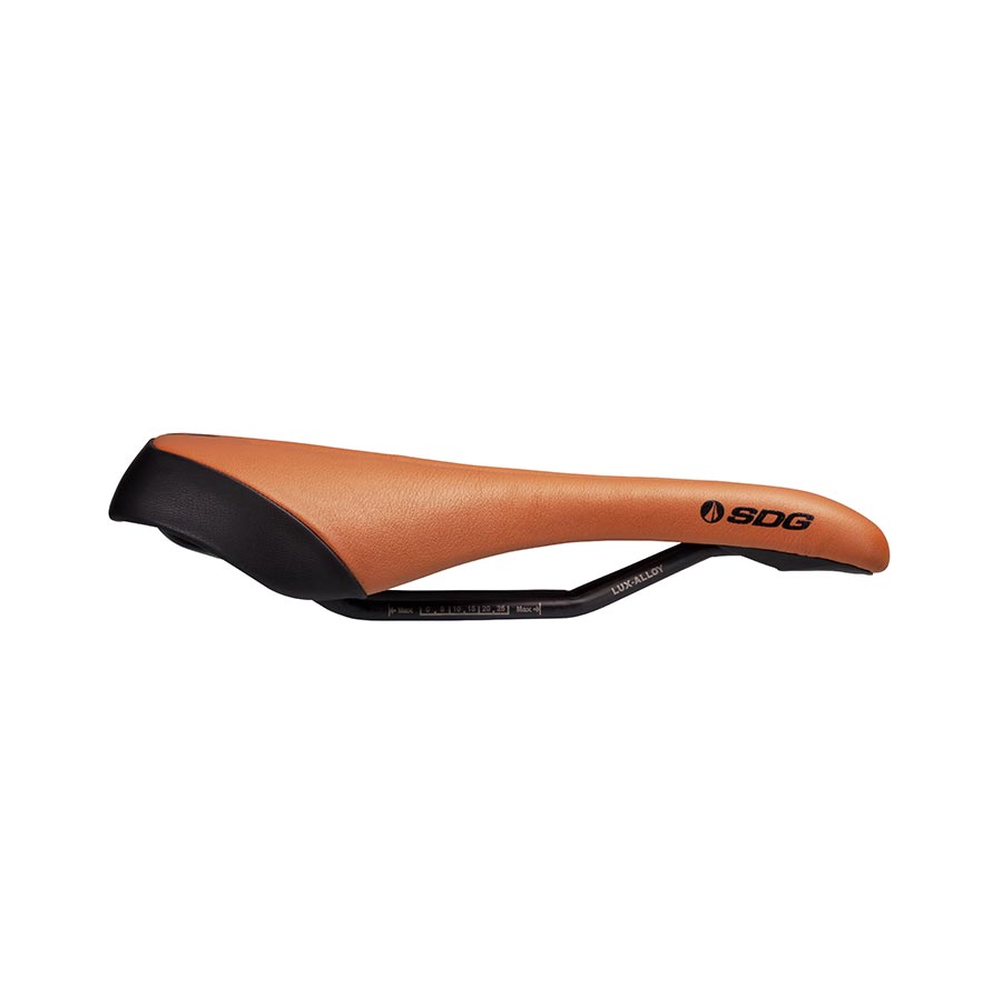 SDG Allure V2 Saddle Lux-Alloy Rails Brown/Black – Airpark Bike Co