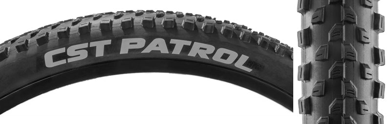 CST Patrol Tire - 27.5 x 2.25 Clincher Wire Black 27tpi