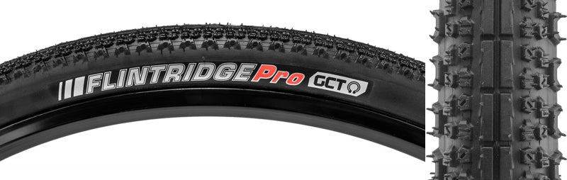 Kenda Flintridge Pro Tire 700 x 45 Tubeless Folding Black 120tpi