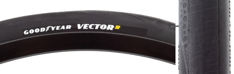 Neumático de carretera Zipp Goodyear VectorR SW 700x30C plegable sin cámara Dynamic:UHP R:Shield negro