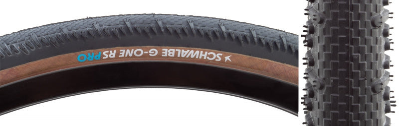gravel bike tubeless tires Schwalbe G-One RS Pro Race Tire