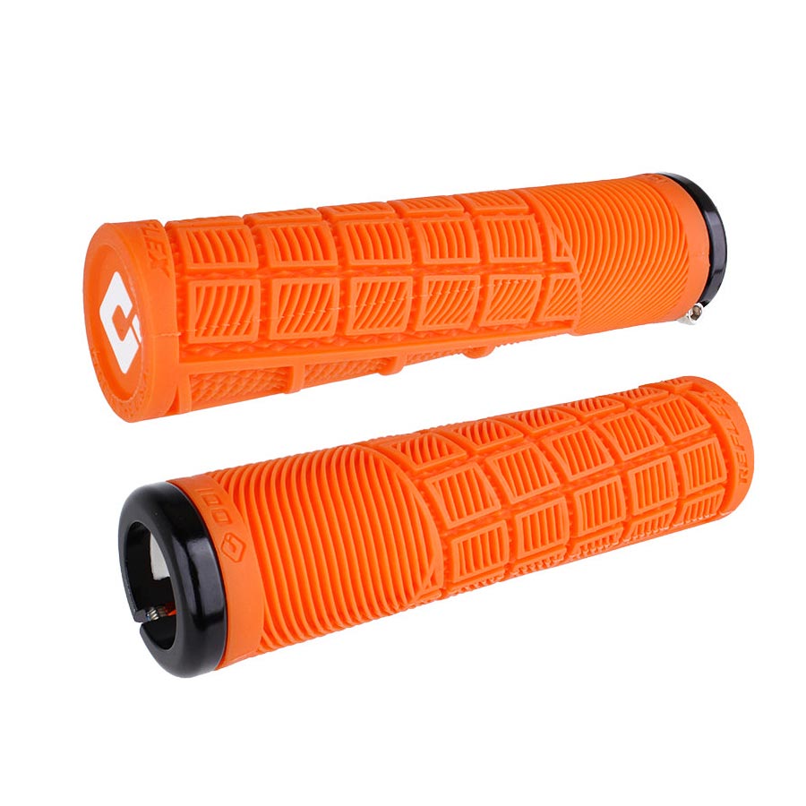 ODI Lock-On MTB Reflex XL Grip Orange/Black – Airpark Bike Co