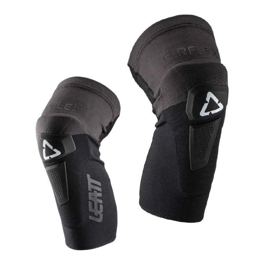 Leatt AirFlex Hybrid Knee/Shin Guard Black XXL – Airpark Bike Co