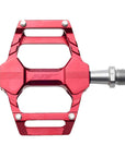 HT Components AR06 Cheetah Platform Pedals Body: Aluminum Spindle: Cr-Mo 9/16'' Red Pair