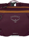 Mochila lumbar Osprey Savu 5 - Talla única, color morado Aprium