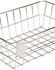 Portland Design Works Timber to Town ZigZag Basket - Silver Medium