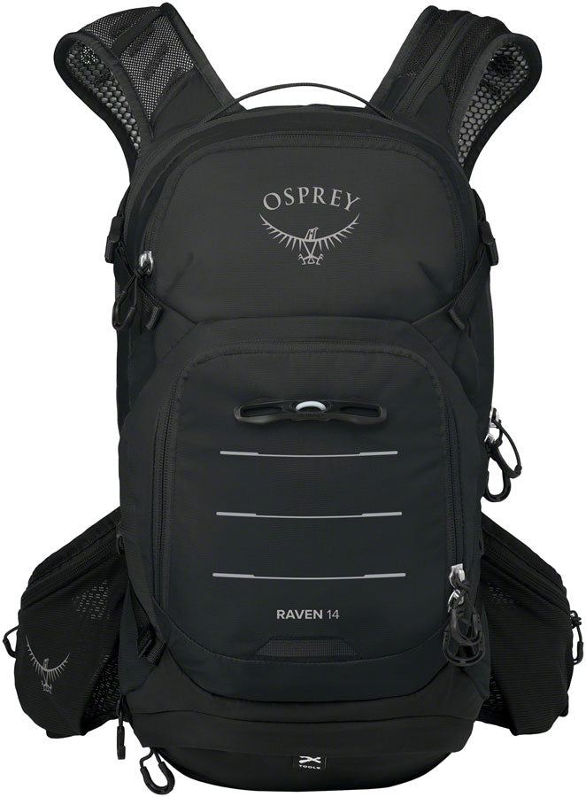 osprey backpack hydration pack Women's Raven 14 Black spacious bike hydration pack care-backpacks Match Fishing Tackle Box size_size2:One Size
