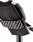 Organizador de artículos esenciales para bicicleta Lezyne Roll Caddy, montaje en sillín: negro