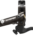 Maneta de freno de disco Shimano Saint BL-M820-B/BR-M820 - Delantera, hidráulica, montaje en poste, pastillas metálicas con aletas, color negro