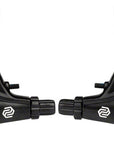 Promax FS-378 Brake Lever Set - Short Pull 2-Finger Tooled Reach Adjust For U Caliper Brakes BLK