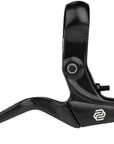 Promax XL-378 Brake Lever Set - Long Pull 2-Finger Tooled Reach Adjust For Linear Pull Brakes BLK