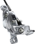 Maneta de freno de disco SRAM G2 Ultimate - Delantera hidráulica, montaje en poste, palanca de carbono, herrajes de titanio, anodizado gris polar A2