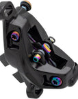 Pinza de freno de disco SRAM G2 Ultimate - Montaje posterior - Negro brillante - Accesorios arcoíris A2