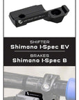 Wolf Tooth ShiftMount I-Spec-EV Shifter to I-Spec-AB Brake