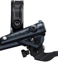 Maneta de freno de disco Shimano SLX BL-M7100/BR-M7120 - Delantera hidráulica, montaje en poste, 4 pistones, negra