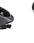 Maneta de freno de disco/maneta de tija de sillín Shimano GRX ST-RX810-LA/BR-RX810, control remoto (delantero, hidráulico, montaje plano, pastillas de resina, negro)