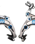 Juego de frenos de pinza de carretera Cane Creek eeBrake Magnum de edición limitada - Montaje regular, gris metalizado/azul