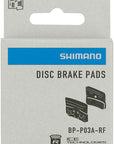 Shimano P03A-RF Disc Brake Pads Springs - Resin Compound Finned Aluminum Back Plate One Pair