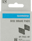 Shimano P04C-MF Disc Brake Pads Springs - Metal Compound Finned Aluminum Stainless Steel Back Plate One Pair