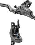 Maneta de freno de disco TRP EVO Pro HD-M9040 (derecha/delantera, trasera, 1900 mm, montaje en poste, 4 pistones, negro)