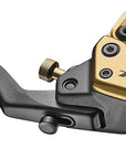 Maneta de freno de disco TRP EVO Pro HD-M9040 (derecha/delantera, trasera, 1900 mm, montaje en poste, 4 pistones, dorada)