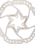 Disco de freno Promax Endurance E1 - 180 mm, 6 pernos, plateado