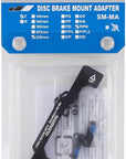 Shimano SM-MA-F220P/PM Disc Brake Adaptor - 180mm Post Mount Fork/Frame to 220mm Disc Brake Rotor