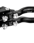 Maneta de freno de disco Hope Tech 3 E4 Duo (izquierda, delantera y trasera, hidráulica, montaje en poste, negra)