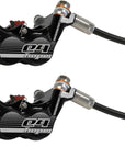 Hope Tech 3 E4 Duo Disc Brake Lever - Right Hand Front Rear Hydraulic Post Mount BLK