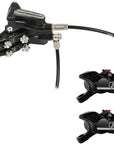 Hope Tech 3 E4 Duo Disc Brake Lever - Right Hand Front Rear Hydraulic Post Mount BLK