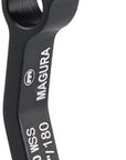 Adaptador de freno de disco con sensor de velocidad de rueda Magura QM 40 ABS - Montaje en poste de rotor de 180 mm