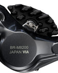 Shimano Deore XT BR-M8200 XC Disc Brake Caliper - Front Rear Post Mount 2-Piston Includes J04C-MF Finned Metal Pads BLK