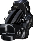 Freno de disco Shimano Deore XT BR-M8220 BL-M8200 Maneta (izquierda/delantera) Montaje en poste Pinza de 4 pistones SM-BH90-SBM Aleta de manguera Pastillas metálicas NEGRO