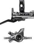 Freno de disco Shimano XTR BR-M9200 BL-M9220, palanca derecha/trasera, montaje en poste, pinza de 2 pistones, manguera SM-BH90-SS, pastillas de metal, color gris