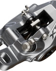 Pinza de freno de disco Shimano XTR BR-M9200 XC (delantera y trasera, montaje en poste, 2 pistones, incluye pastillas de metal K04TI)