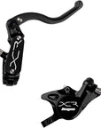 Juego de freno de disco y maneta Hope XCR Pro X2 (trasero, hidráulico, montaje en poste, negro)